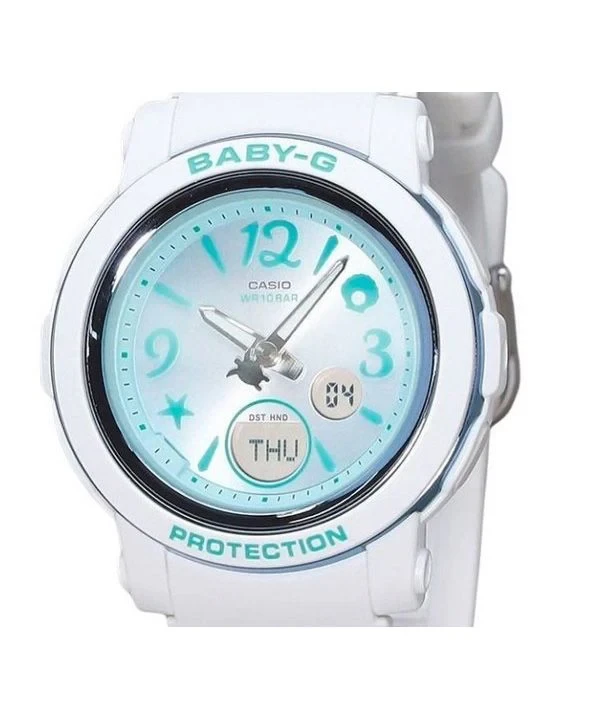 Casio Baby-G Analog Digital Undersea World Resin Strap Blue Dial Quartz BGA-290US-2A 100M Women's Watch
