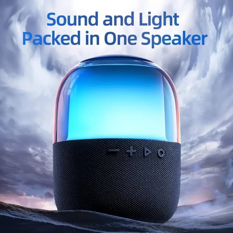 RGB Wireless Speaker - HiFi Stereo