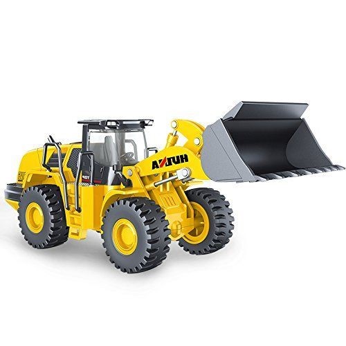 Die-cast Bulldozer, HUINA 1:50, Die-cast Metal Bulldozer Model