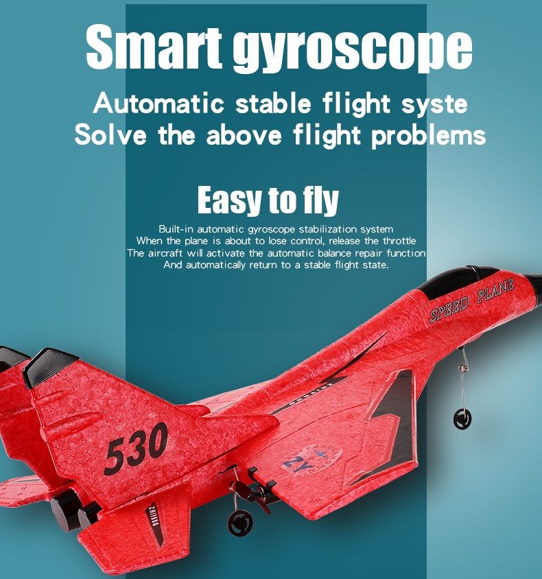 Drone, EPP Remote Control Aircraft, MIG 530 Model Design, Big Size