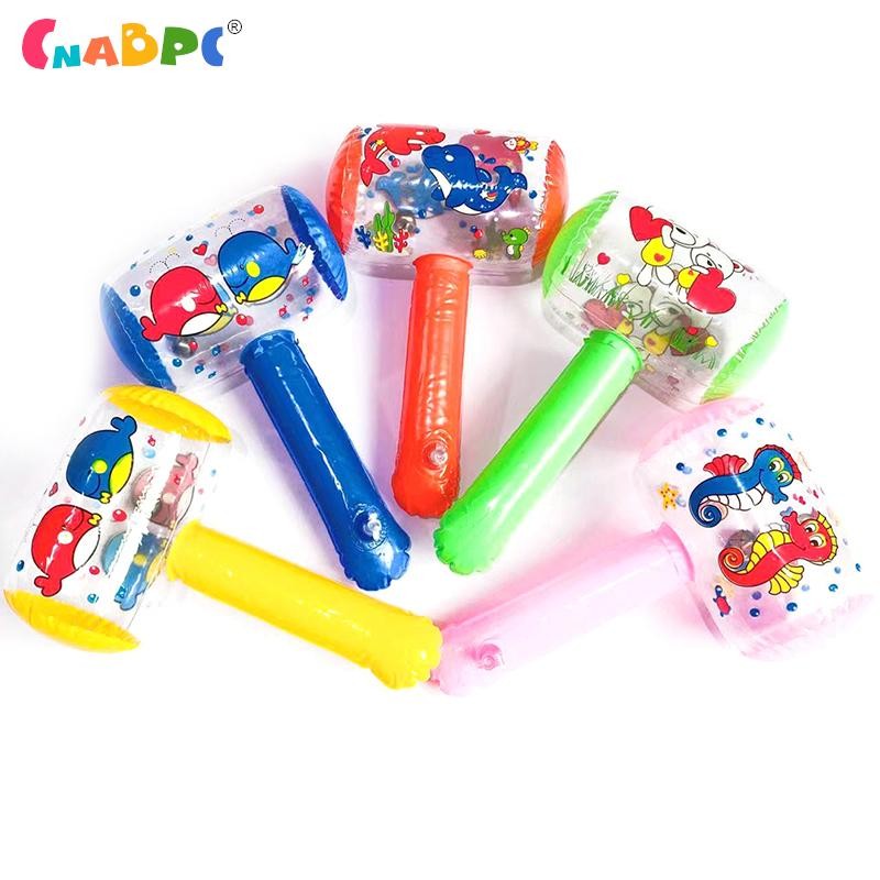 Inflatable Hammer with Bell - Baby Kids Party & Pool Toy