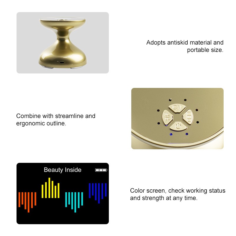 Ultrasonic Slimming Color Light Skin Rejuvenation Body Rehabilitation Instrument