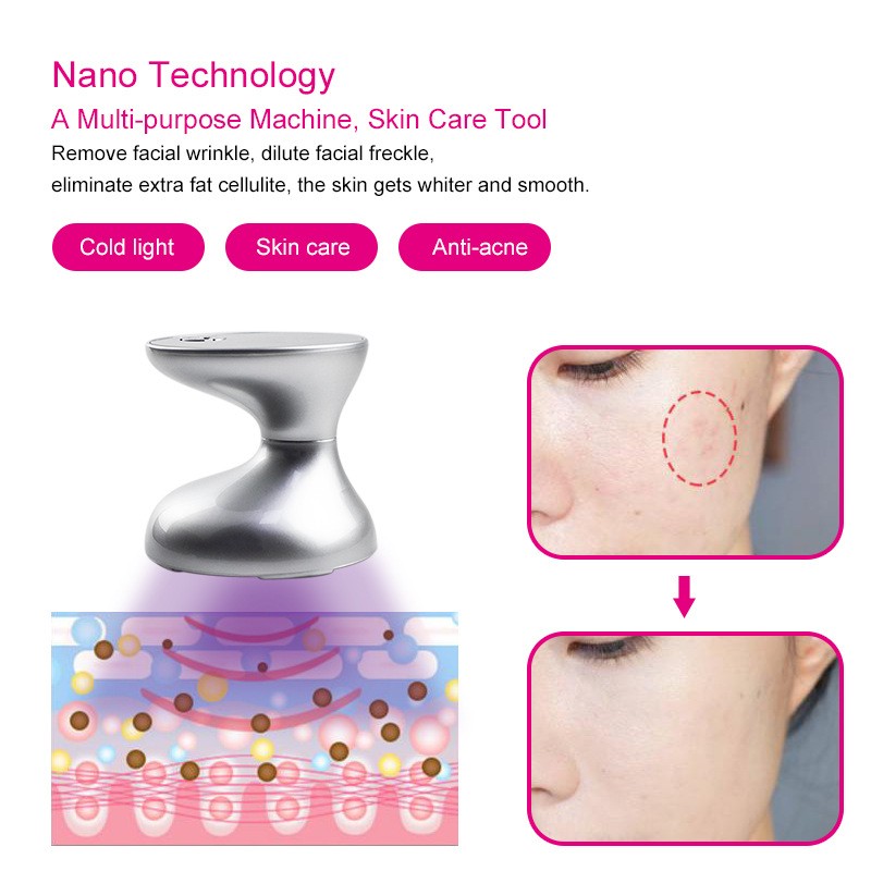 Ultrasonic Slimming Color Light Skin Rejuvenation Body Rehabilitation Instrument