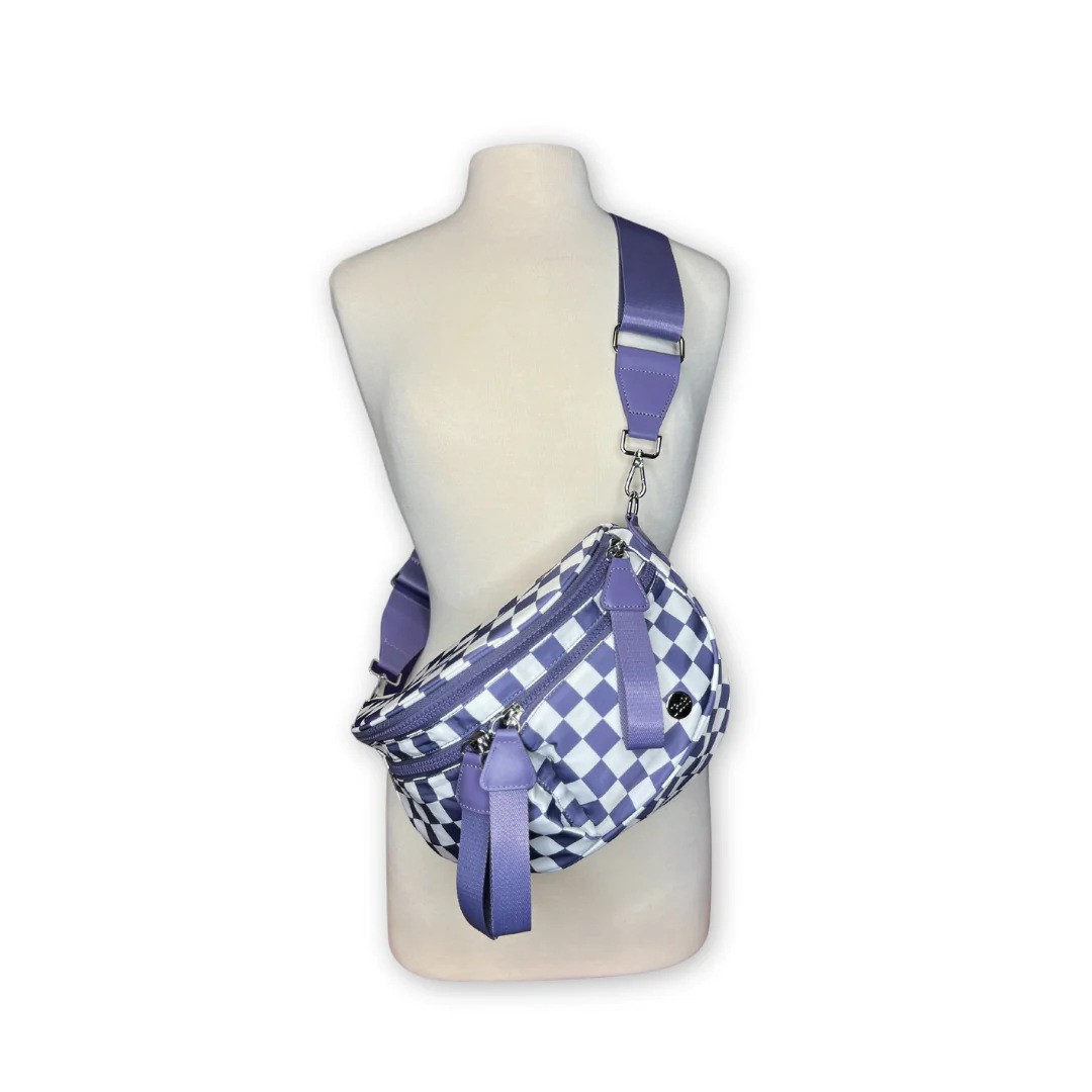 ashionable All-match Oxford Cloth Large Capacity Waist Bag