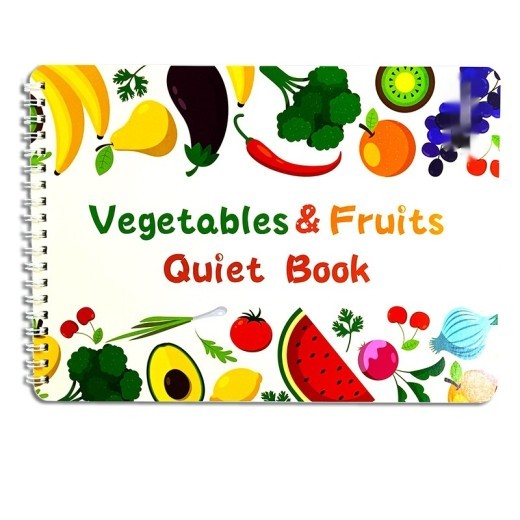 Children's Quiet Book Baby Literacy Card