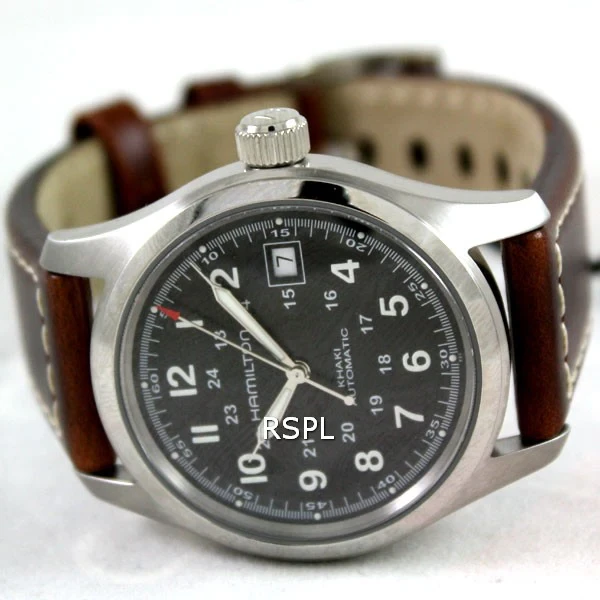 Hamilton Khaki Field Black Dial H70455533 Mens Watch