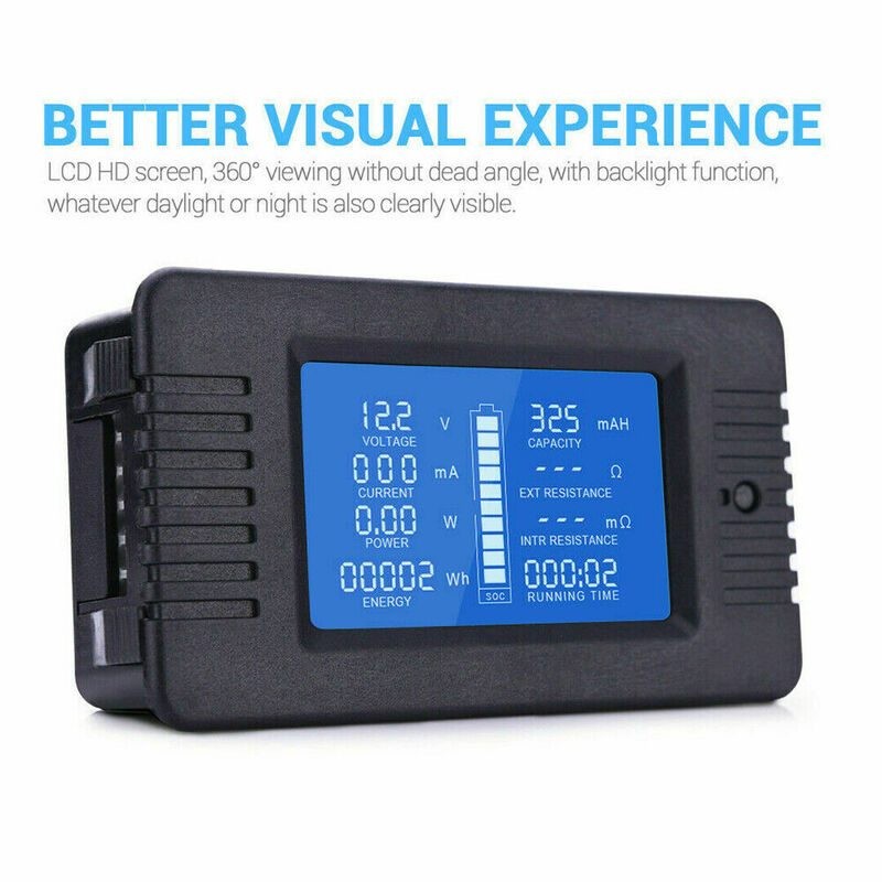 Battery Monitor Current Power Meter 100A Shunt