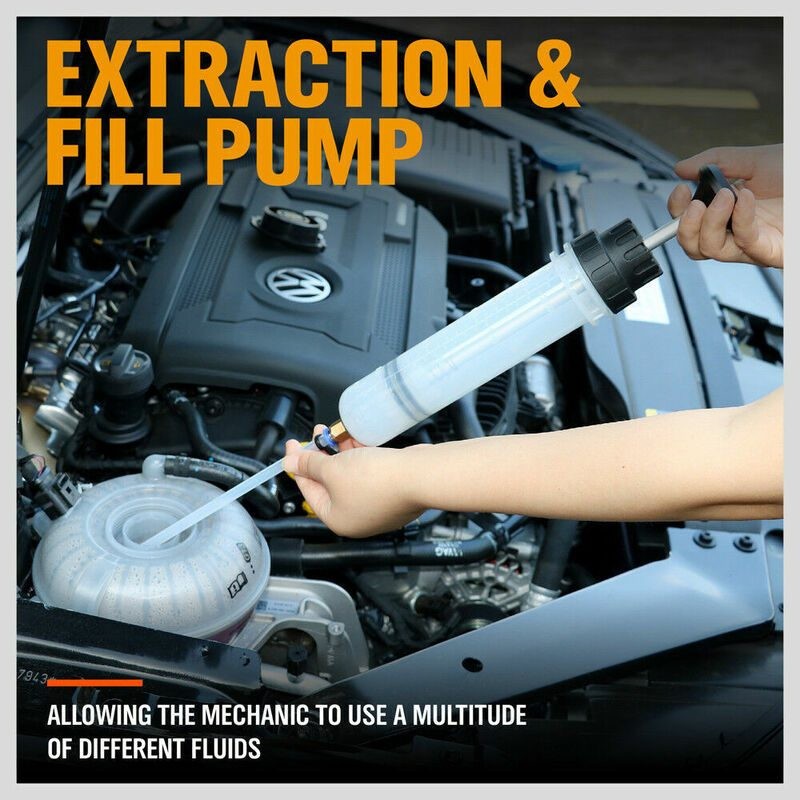 HORUSDY Waste Oil Fluid Extractor Fill Pump