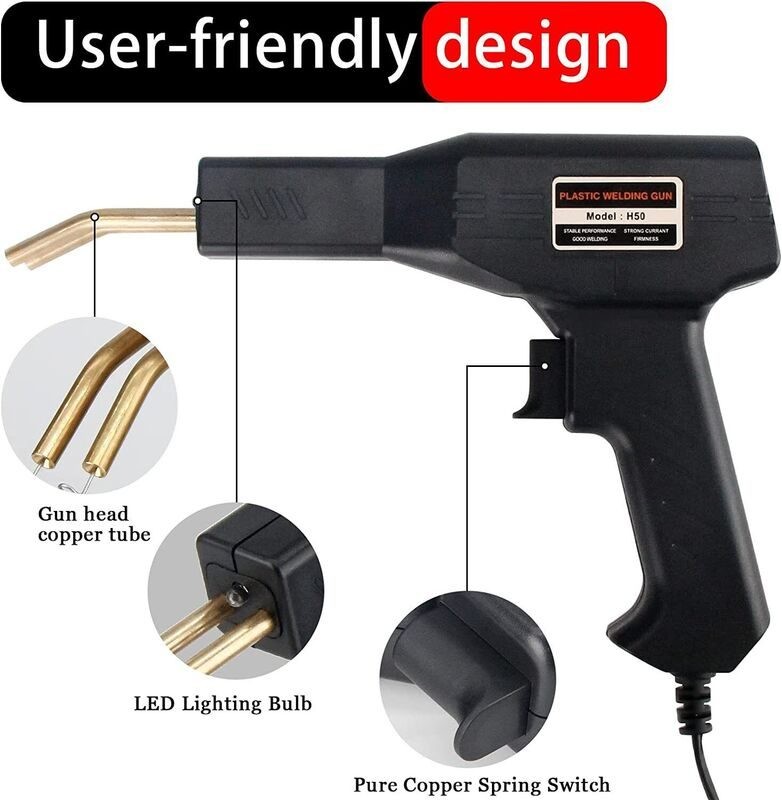 Hot Stapler Machine Plastic Welder Repairing Kit