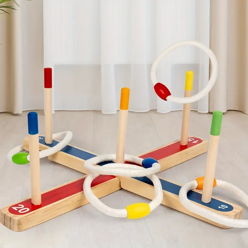 Wooden Cornhole Game Set