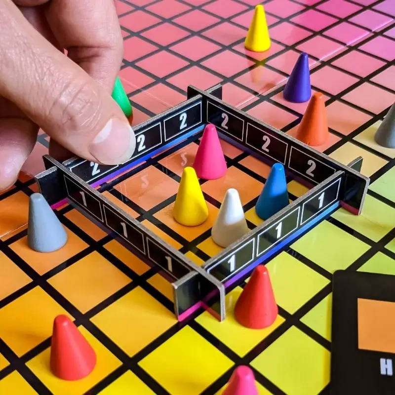 A Lively Color Guessing Game Designed for 3 to 10 Players