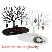 Jewellery Stand Organiser Ring Earring Necklace Holder Set