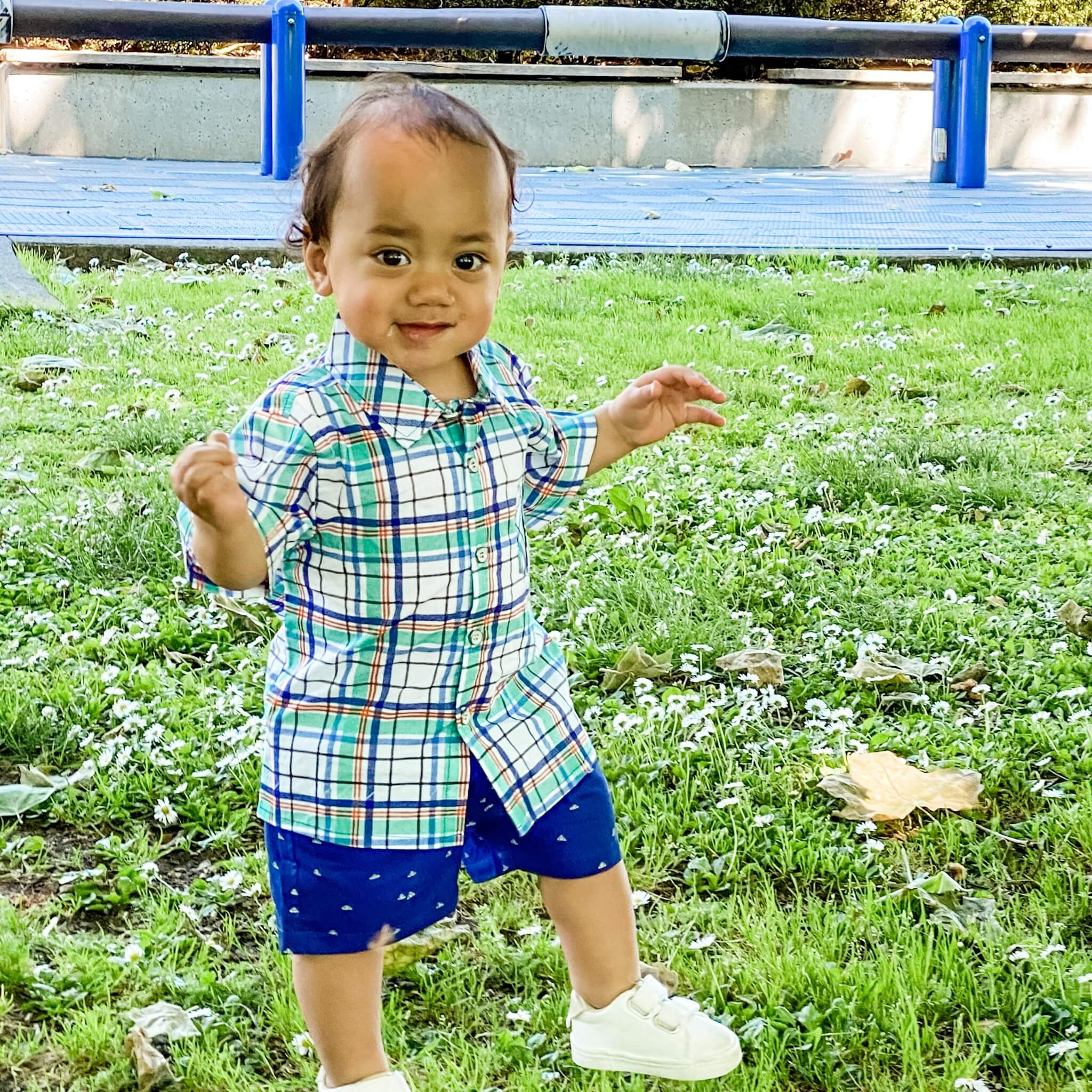 Chequered Short Sleeve Shirt