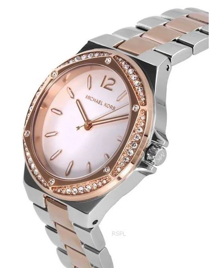 Michael Kors Lexington Gold Dial Quartz MK8857 Mens Watch