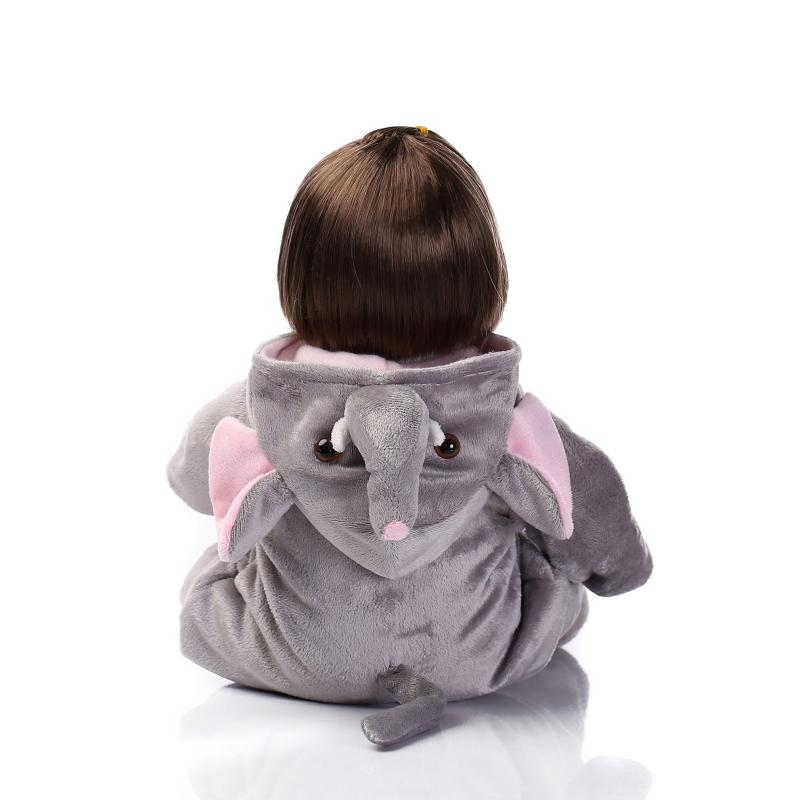 Simulation Cute Baby Toy Environmental Protection Soft Glue