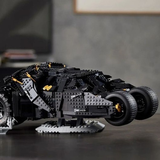 Mechanical Technology Bat Run Car Children's Puzzle Block Toy
