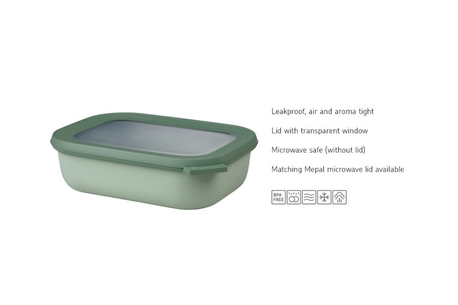 Cirqula Rectangle 500ml Nordic Sage