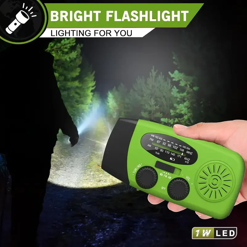 Emergency Radio with Power Bank