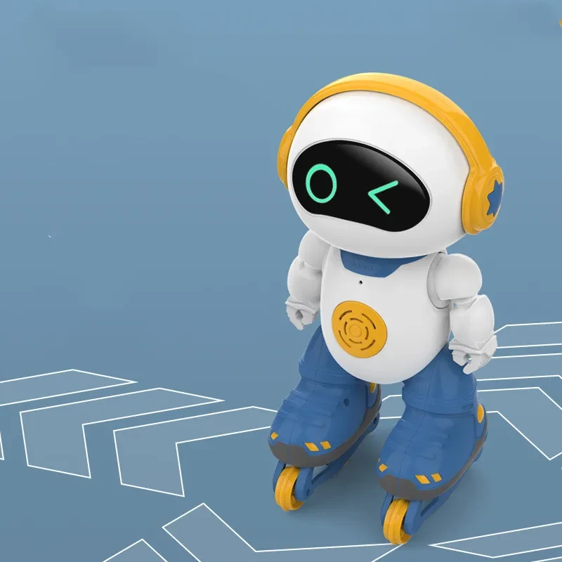 Remote Control Robot Pulley Remote Control Music Light Children's Toy