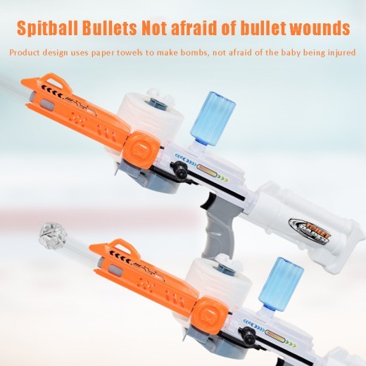 Children's Toilet Paper Launcher Plastic Toy