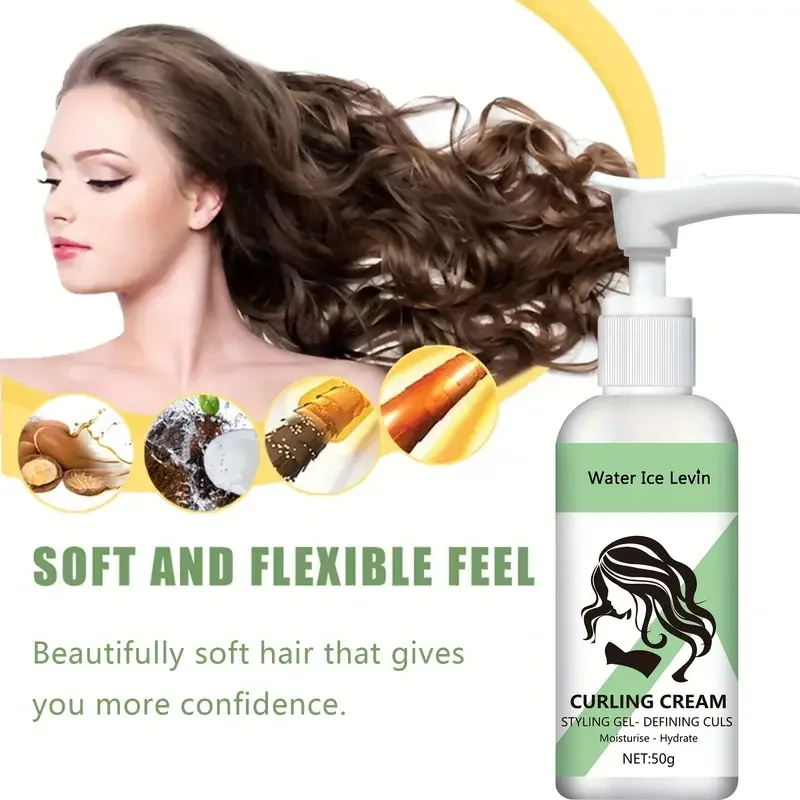 50g Elastic Styling Cream: Moisturizing