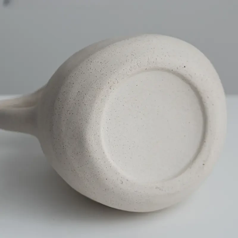 NJCHARMS Ceramic Kettle Vase 1pc