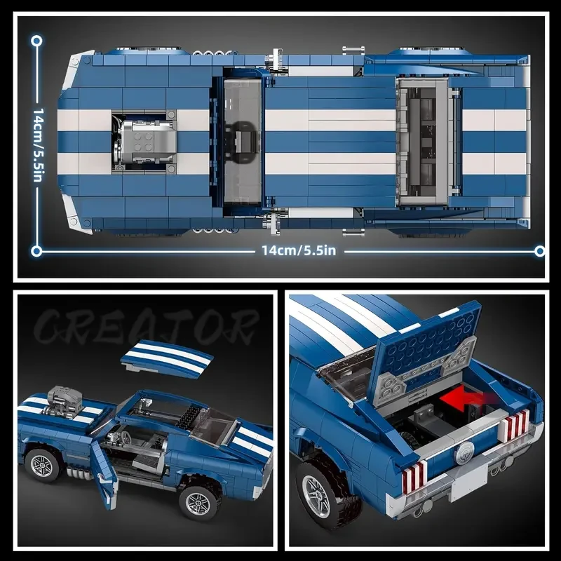 MESIONDY 1680pcs Building Blocks Set