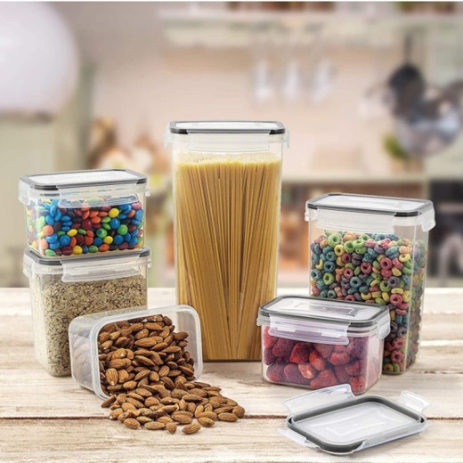 Cereals Kitchen Snacks Refrigerator Storage Box 24-piece Set