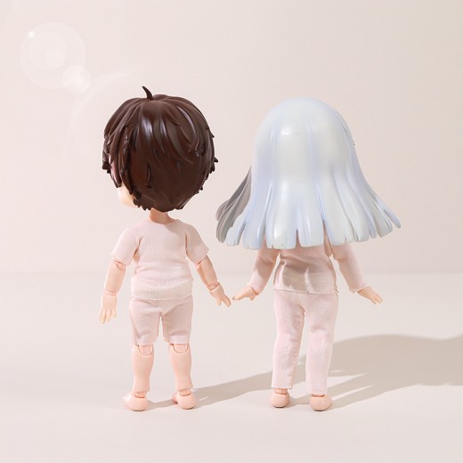Creative Solid Color Casual Anti-dyeing Clothing Doll Clothes