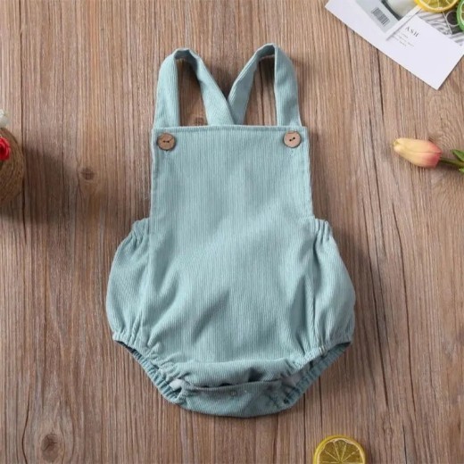 Solid Color Triangle Rompers Multicolor Sleeveless Jumpsuit