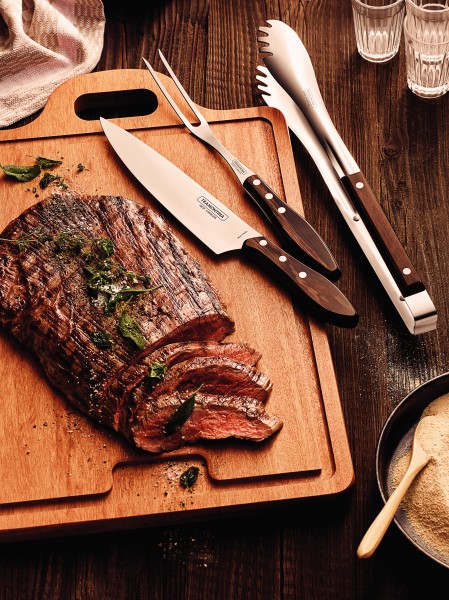 Churrasco Barbecue Set Polywood 3 Piece Set - Tramontina