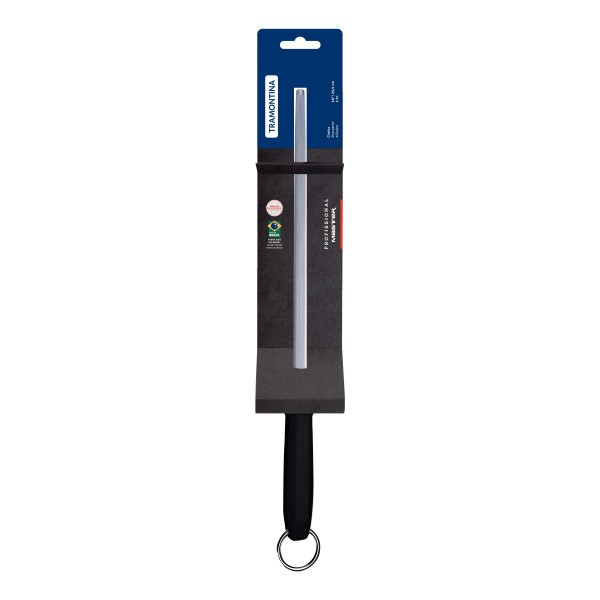 Grooved Sharpener Professional Master - Black 10", 25cm - Tramontina