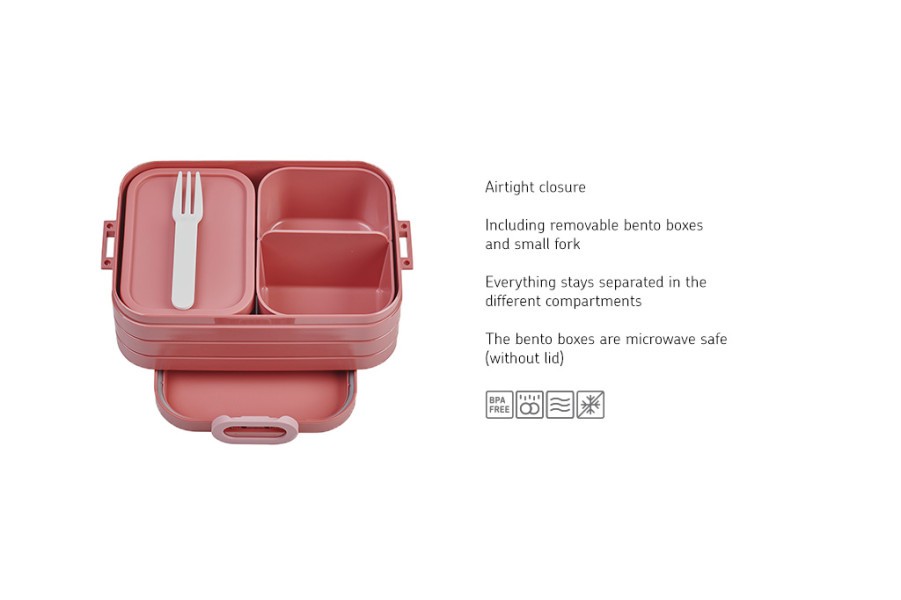 Bento Box Midi Vivid Mauve - Mepal
