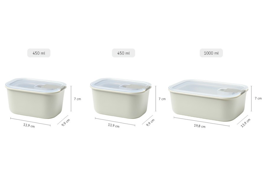 Easyclip 3-Piece Set Nordic White - Mepal
