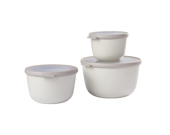 Cirqula Round Large Set 3 Piece Nordic White - Mepal