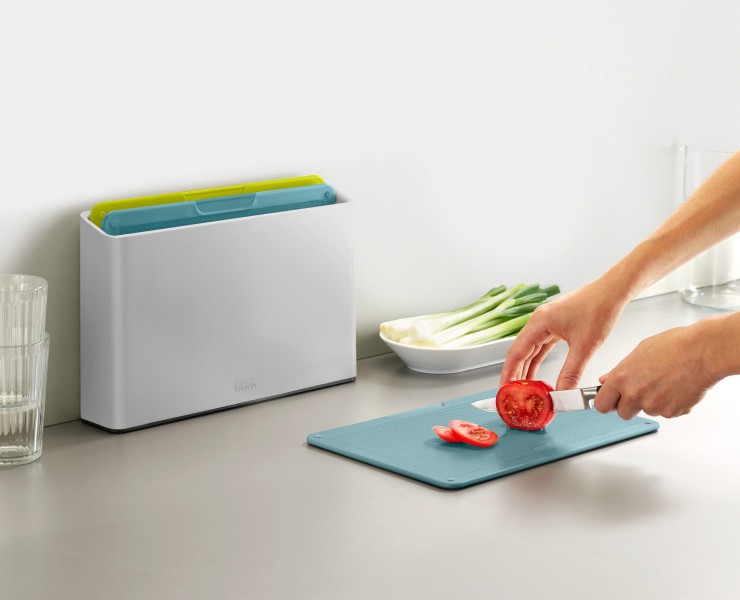 3pc Chopping Board Set w/Case - Joseph Joseph Duo
