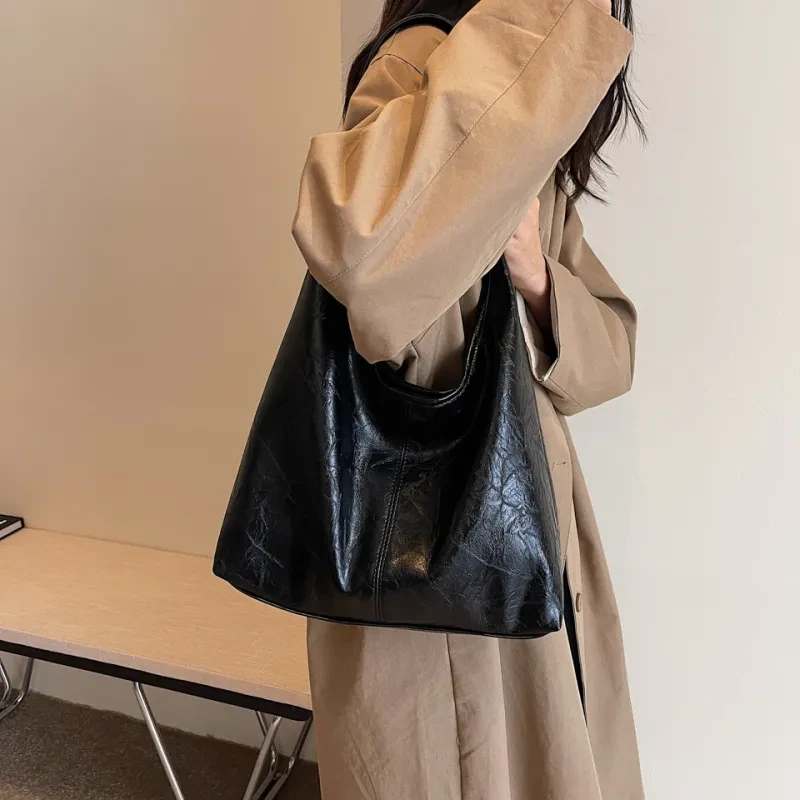 Fashion Womens Shoulder Bag Vintage Designer Large Capacity Casual Tote Bag