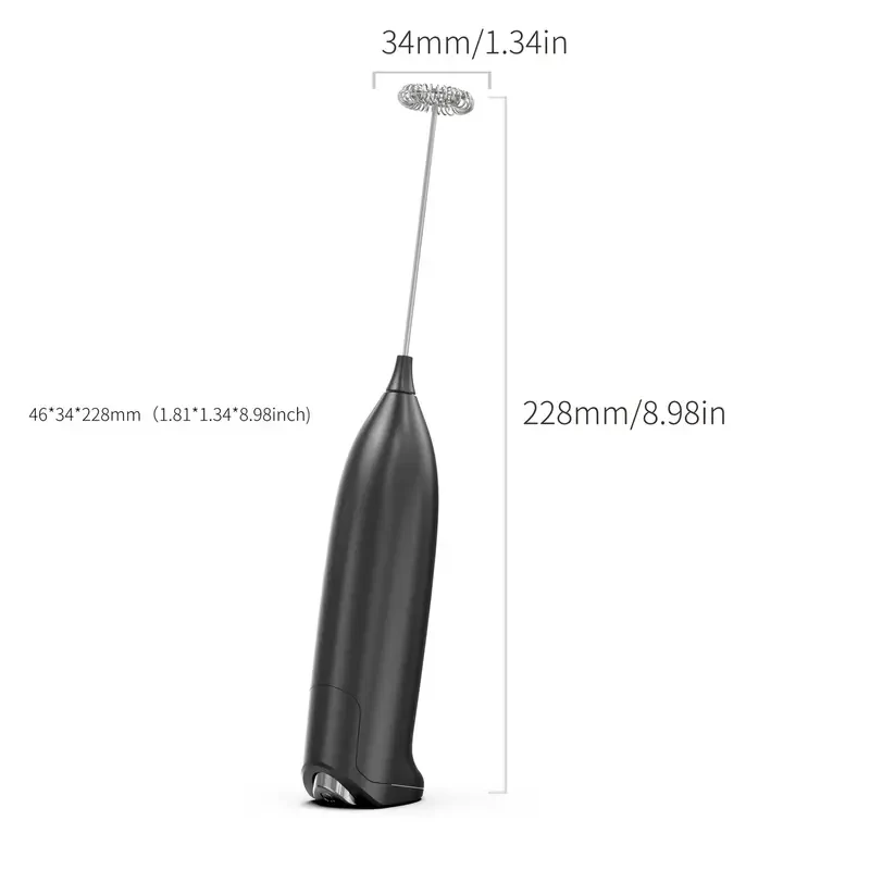 BGprider Stainless Steel Electric Milk Frother
