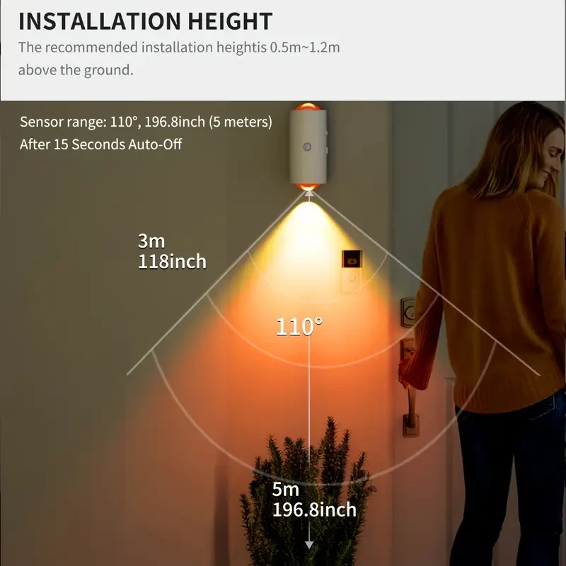 GoldenCentury Rechargeable LED Night Light