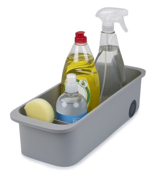 CupboardStore Easy-access Storage Caddy - Grey - Joseph Joseph