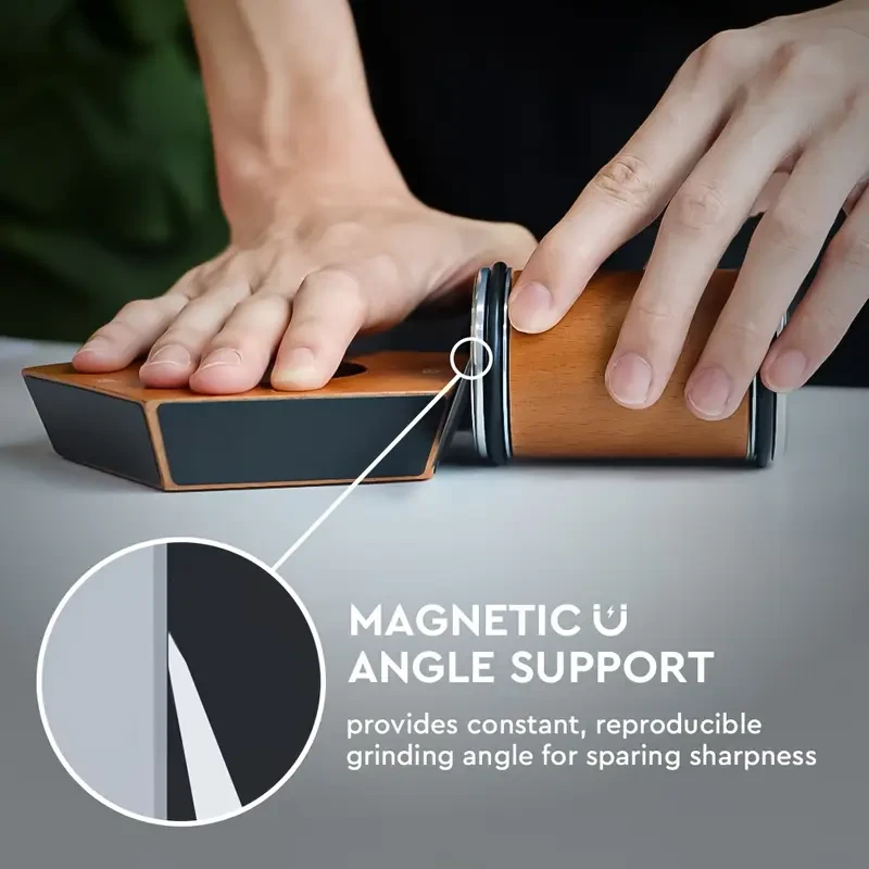 A Set of Diamond Roller Knife Sharpeners