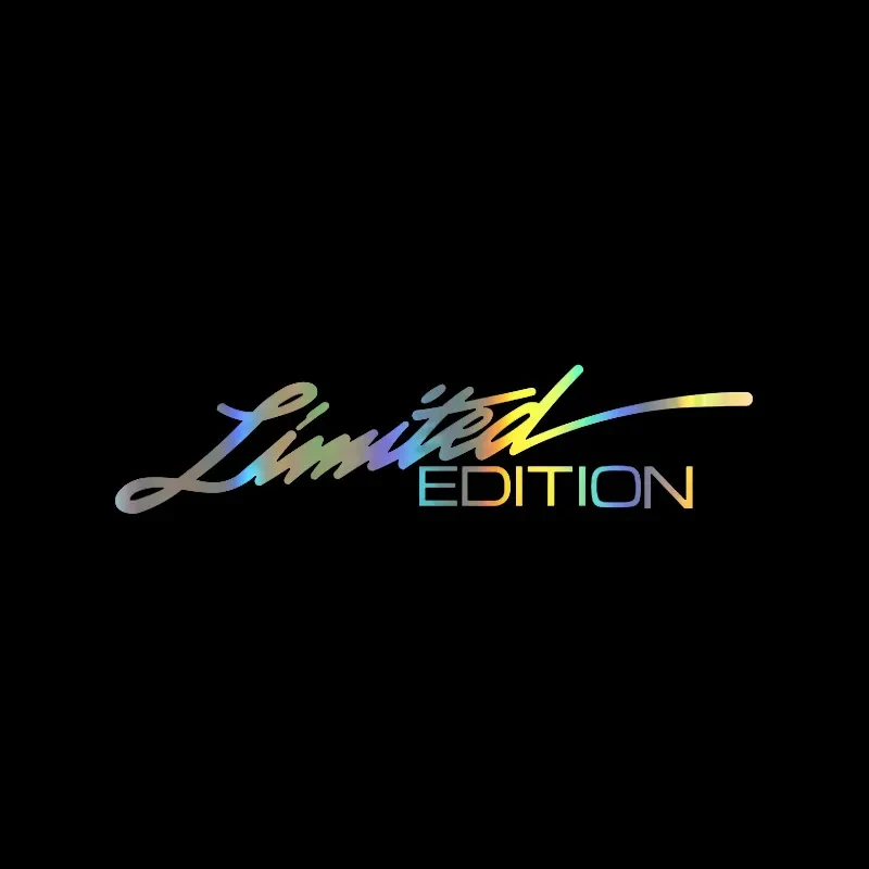 Foreign Trade Car Sticker Laser Reflective Car Sticker LIMITED EDITION