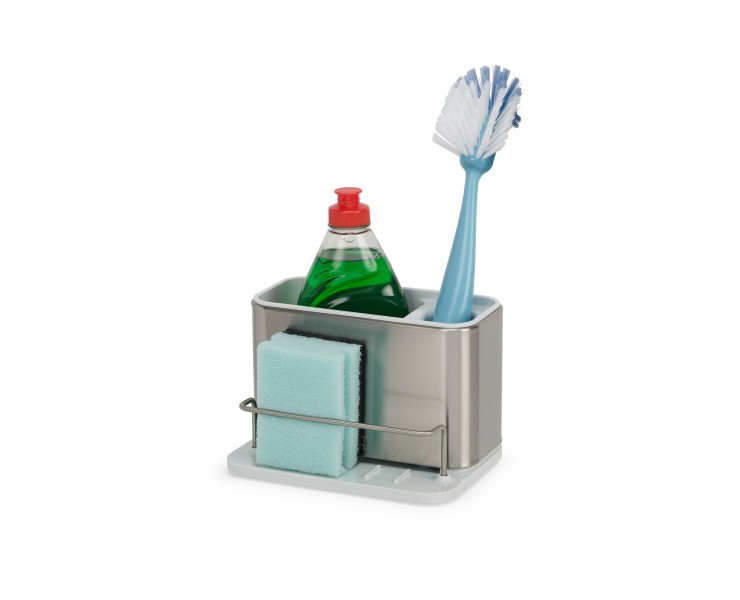 Surface Sink Tidy Stainless Steel - Stone - Joseph Joseph