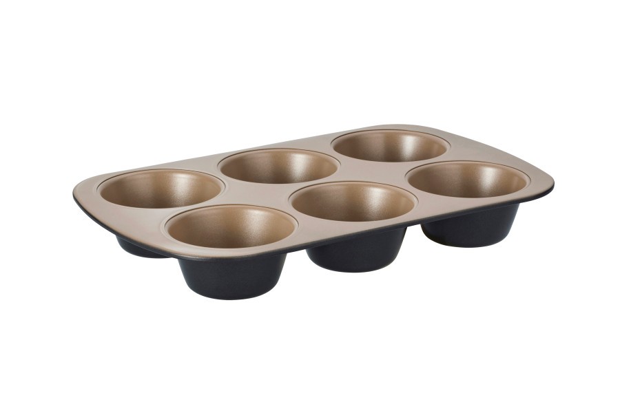 Ceramabake Texas Muffin 6 Cup - Stanley Rogers
