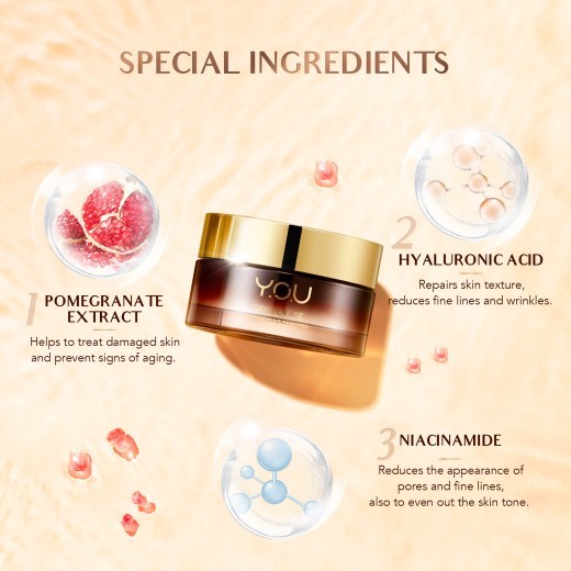 Y.O.U Sunscreen Skin Care Whitening Moisturizing Cream