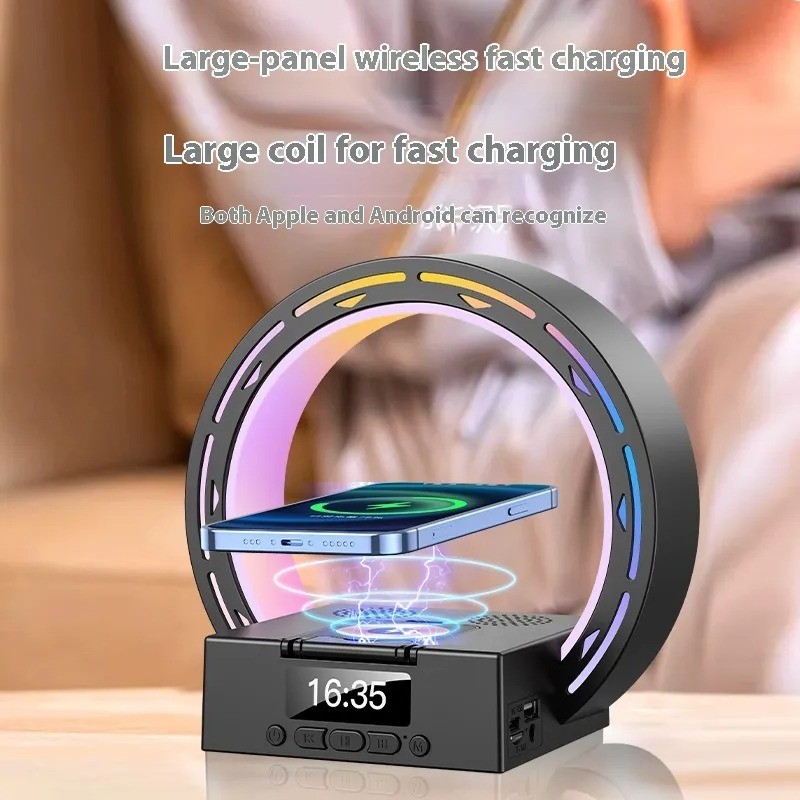 4 In 1 Wireless Bluetooth Speaker Charging Pad