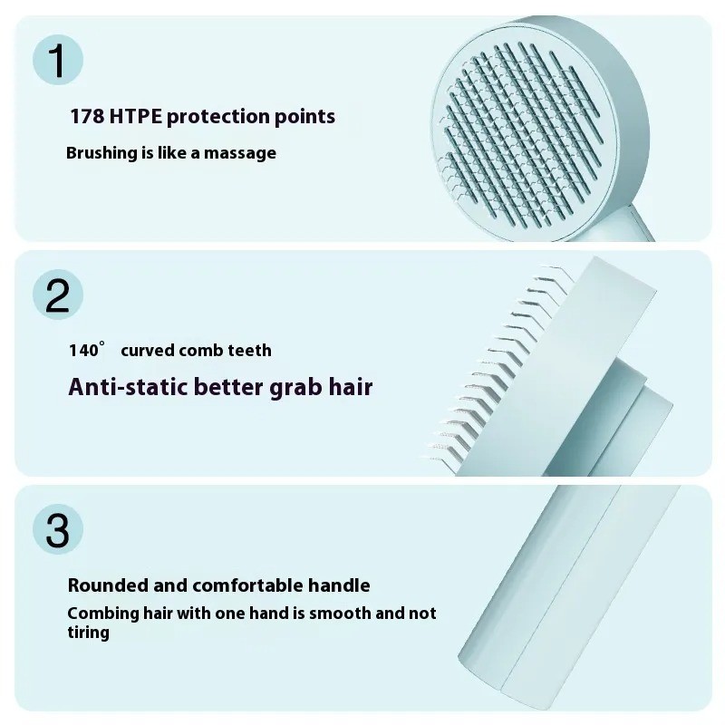 Pet Needle Comb Hair Remover Brush Dog And Cat Pet Comb