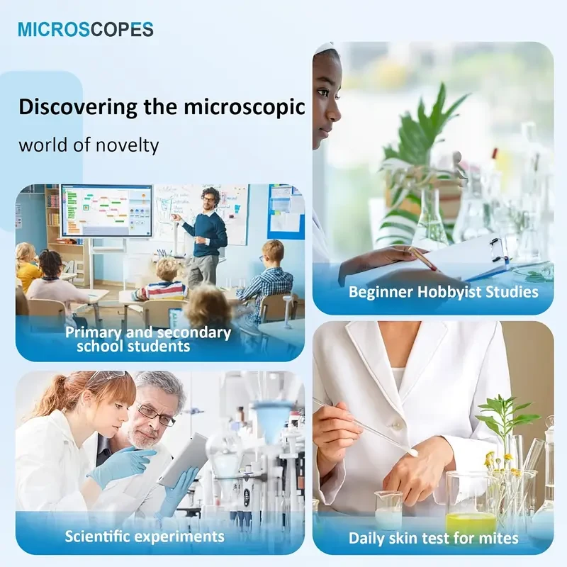 A Biological Optical Metal Desktop Microscope