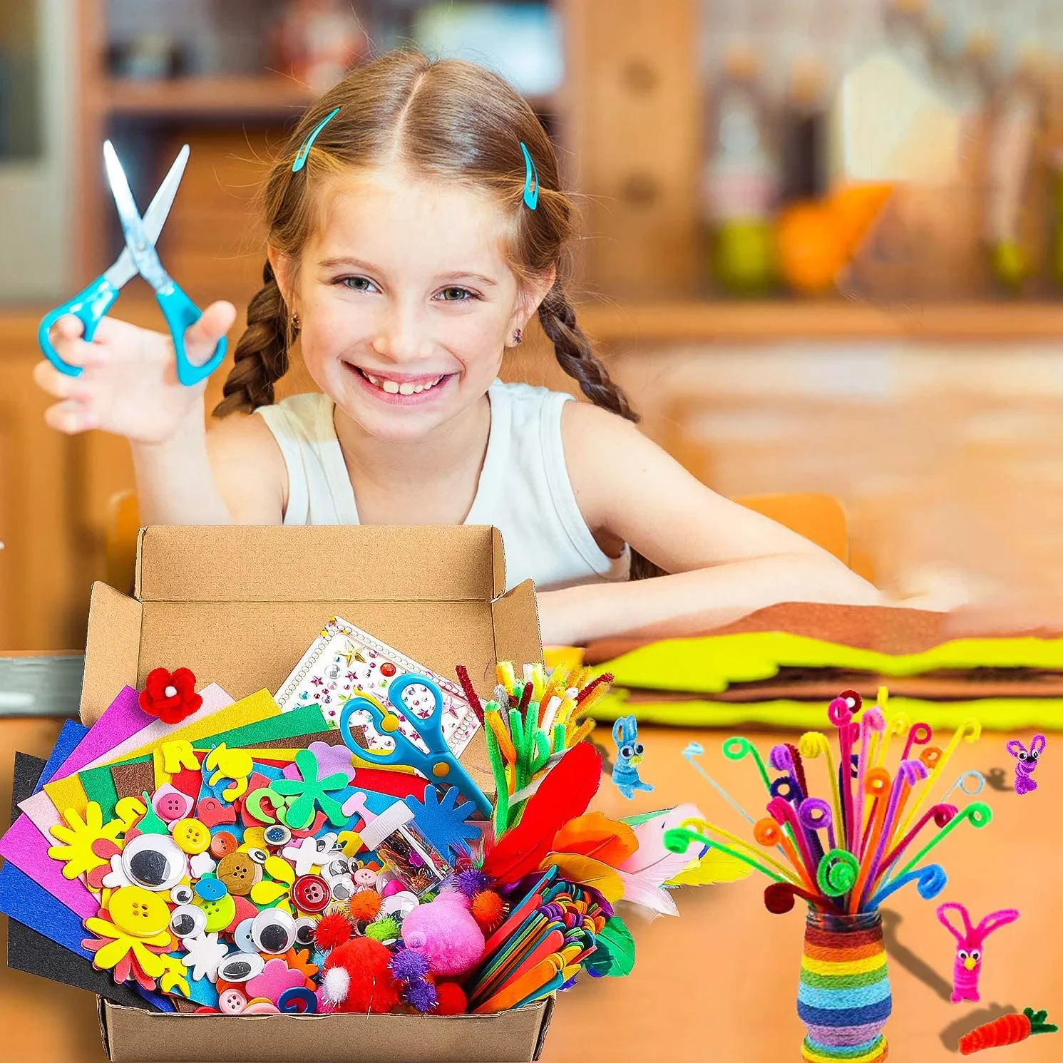 Children's Handmade Educational Toy Material Package Creative DIY Toy Set