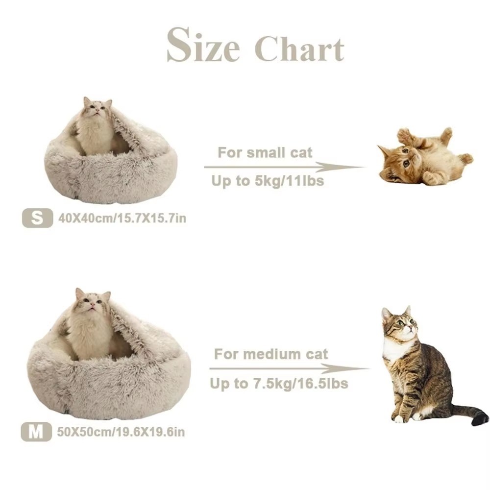 BFF Pets | Faux Fur Bed Nest